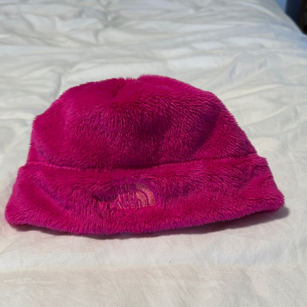 The North Face Pink Fleece Infant Winter Hat
